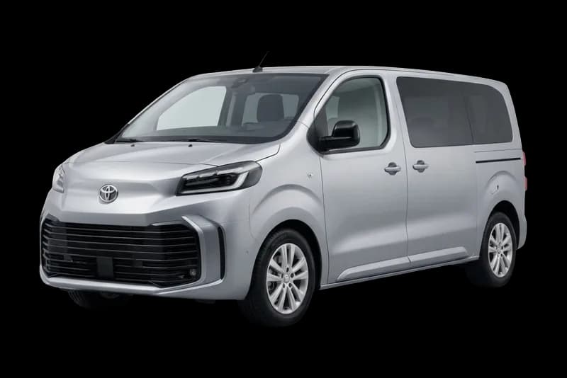 Šedá Toyota Proace 2026, viacmiestne na prenájom – autopožičovňa RIVAL