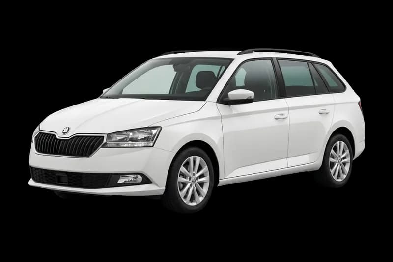 Biela Škoda Fabia Combi 2021, kombi na prenájom – autopožičovňa RIVAL